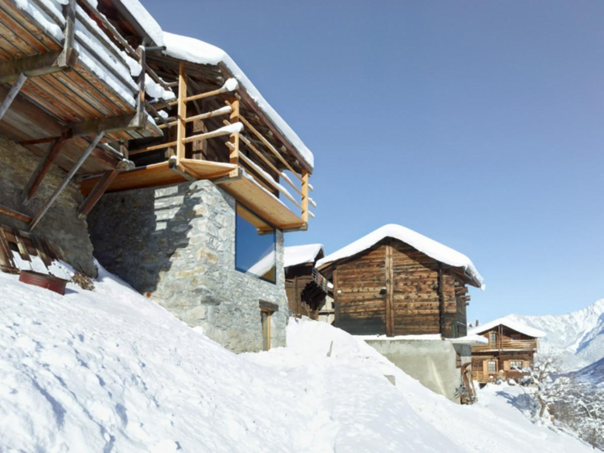 Chalet Le Biolley Orsières Exteriör bild