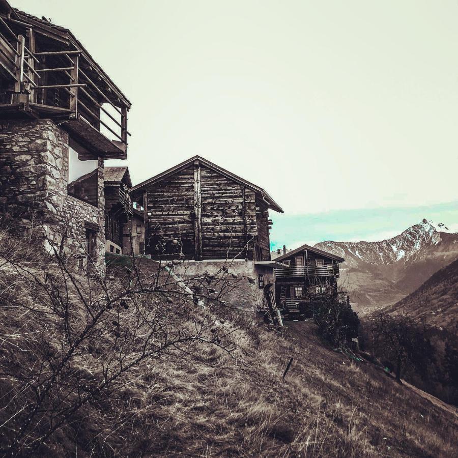 Chalet Le Biolley Orsières Exteriör bild